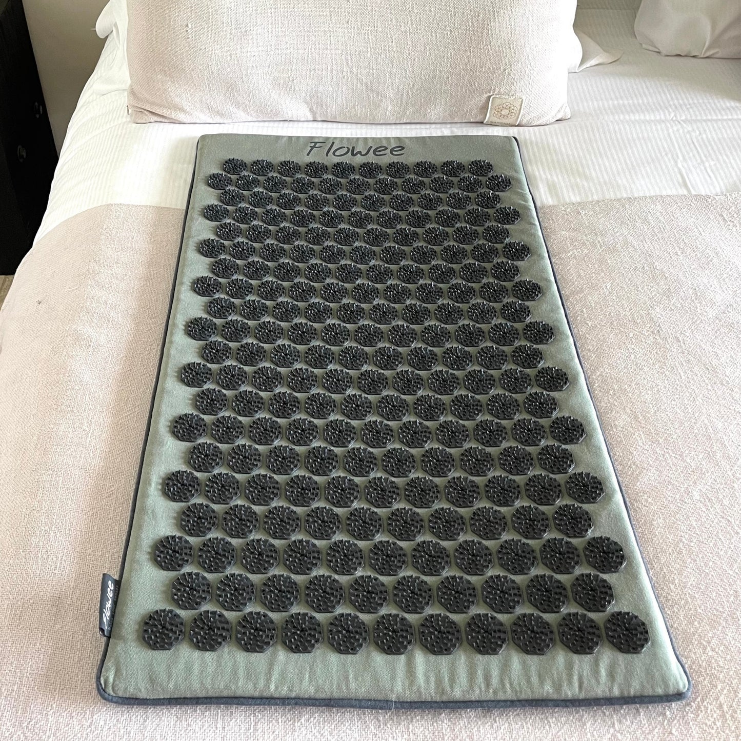 Spijkermat ECO - Groen met Grijs