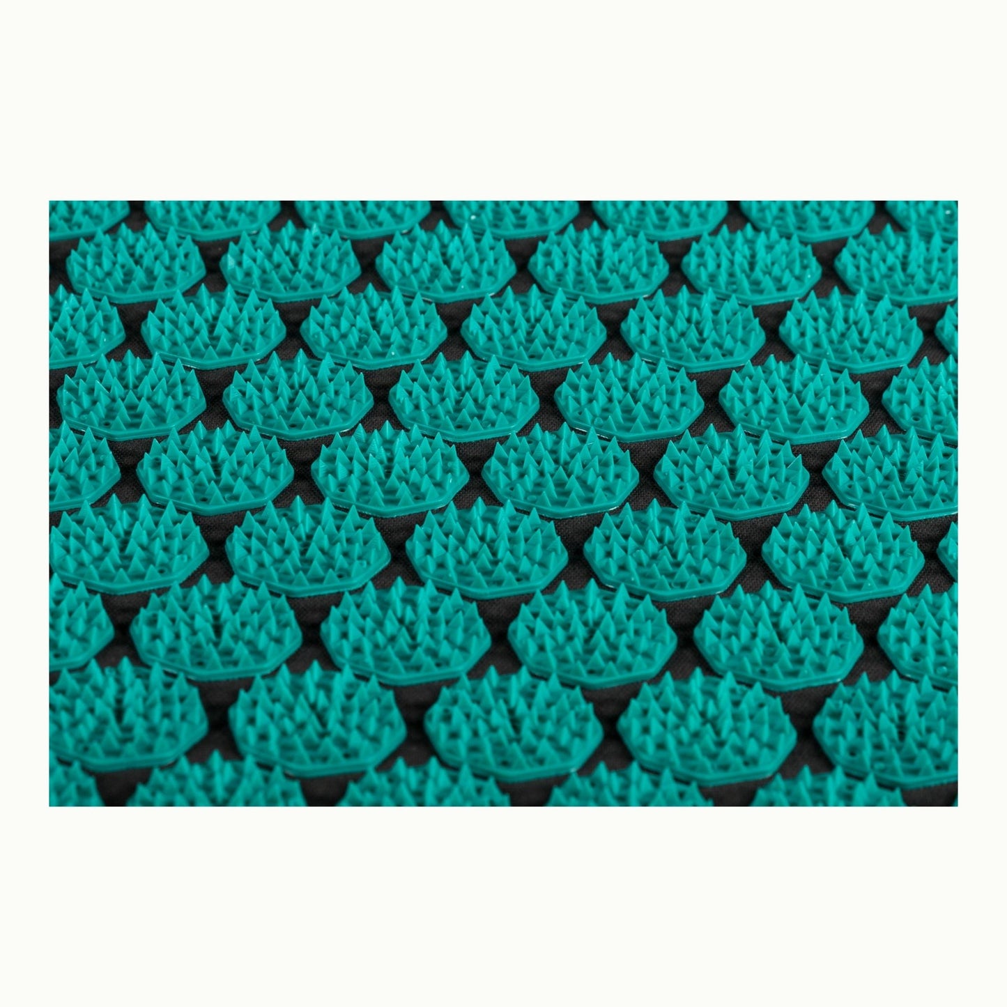 Spijkermat Set - Basic - Grijs met zeegroen