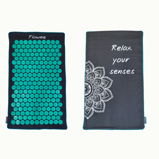 Flowee spijkermat ECO travelbuddy Grijs zeegroen