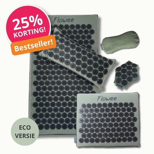 Spijkermat ECO Relaxset PRO - Groen met grijs