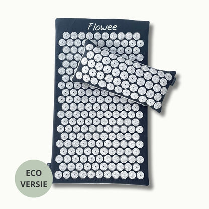 Spijkermat ECO Set - Grijs met wit