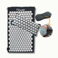 Spijkermat Set - Grijs met wit + Gratis Oogkussen