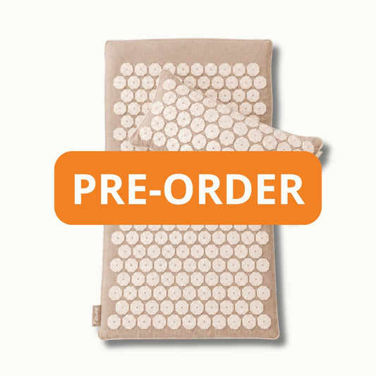 Flowee Spijkermat ECO Set Zand gemaakt van jute. Met spijkermat en spijkerkussen. Pre-order