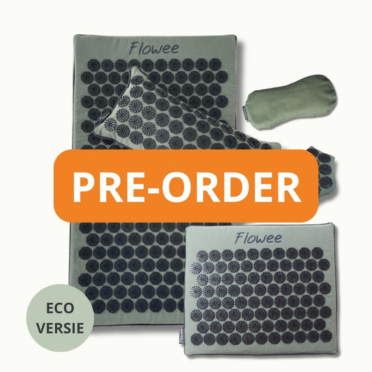 PRE-ORDER: Relaxset PRO - Spijkermat ECO - Groen met Grijs