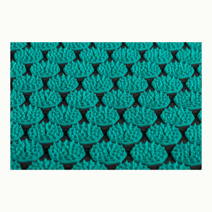 Spijkermat Set - Basic - Grijs met zeegroen