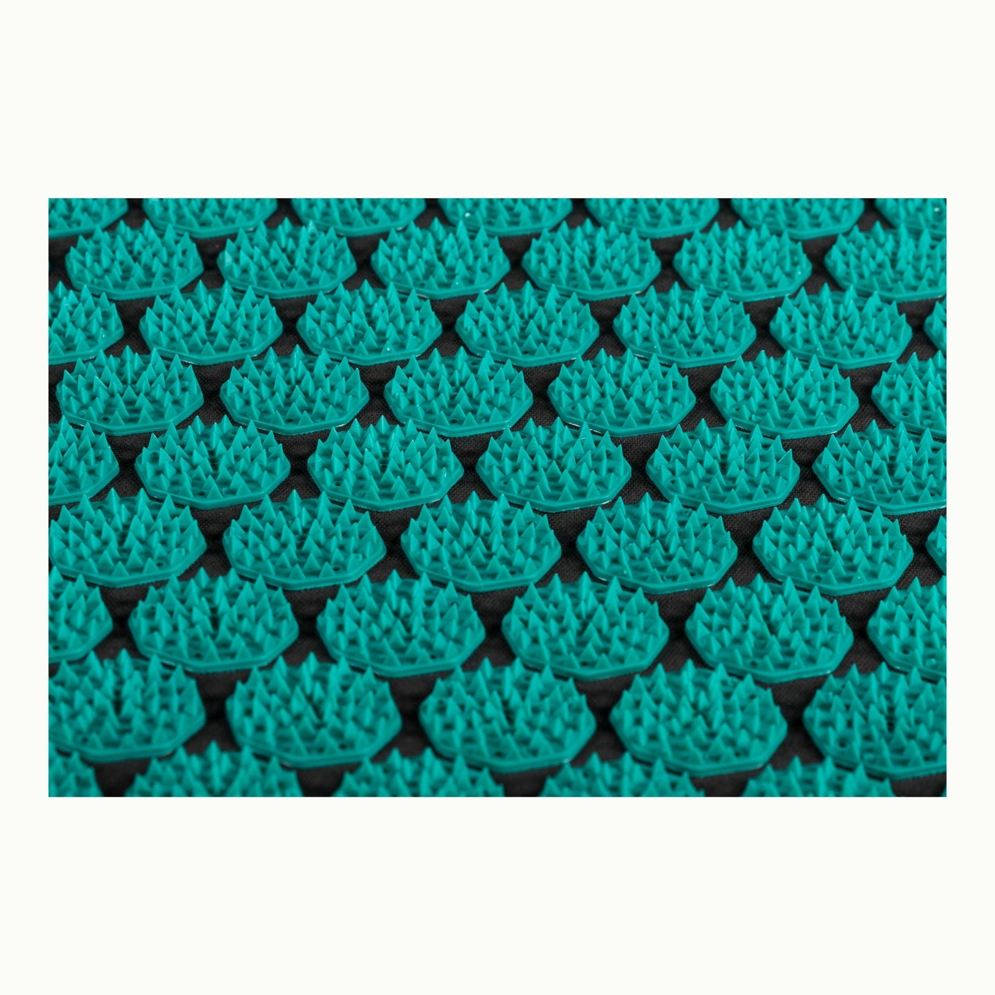 Groenten kust telescoop Flowee - Spijkermat - Set - Grijs met Zeegroen – Relax your senses! | Flowee