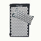 Spijkermat Set - Grijs met wit